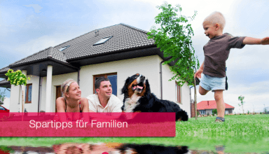 Spartipps für Familien