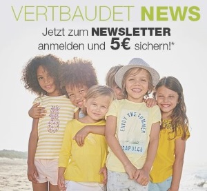 Vertbaudet Gutschein Newsletter