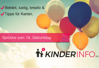 Sprüche zum 18. Geburtstag