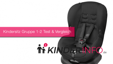 Kindersitz Gruppe 1-2 Test & Vergleich