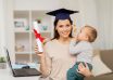 Studierende Mutter