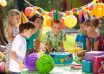 Kindergeburtstagsparty im Garten